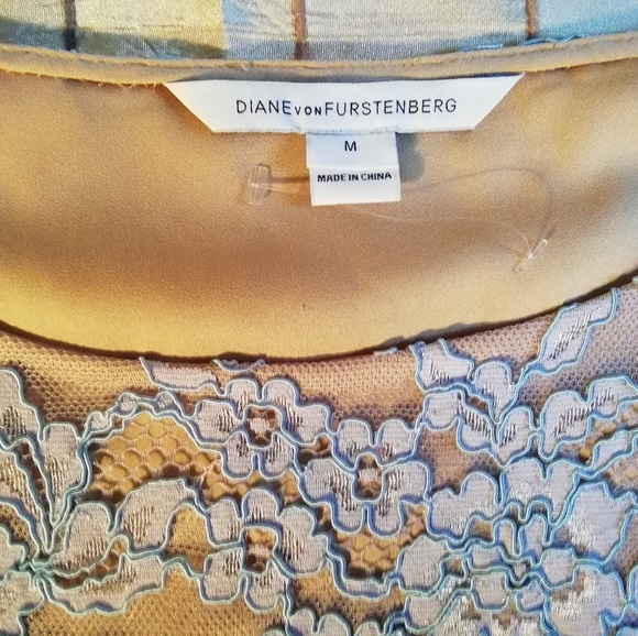 Diane von Furstenberg Amal Lace T-shirt Dress - Picture 4 of 8